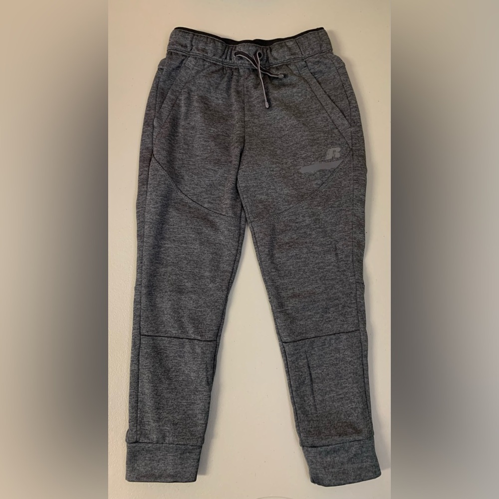 Russell Athletic Charcoal Kids Joggers